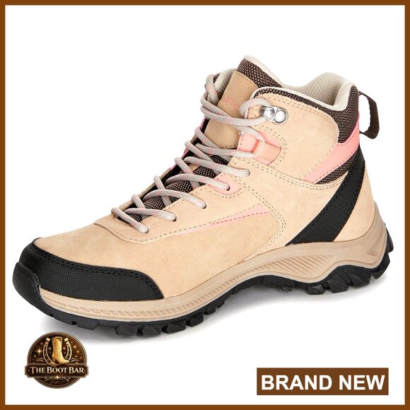 Lightweight Hiking Boots Rugged Traction Outdoor Trekking Women's Footwear